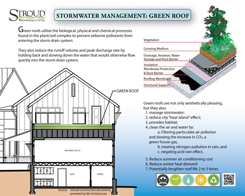 Click to learn about our green roof