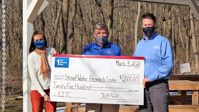First Resource Bank made a $2,500 Earned Income Tax Credit contribution to environmental education.