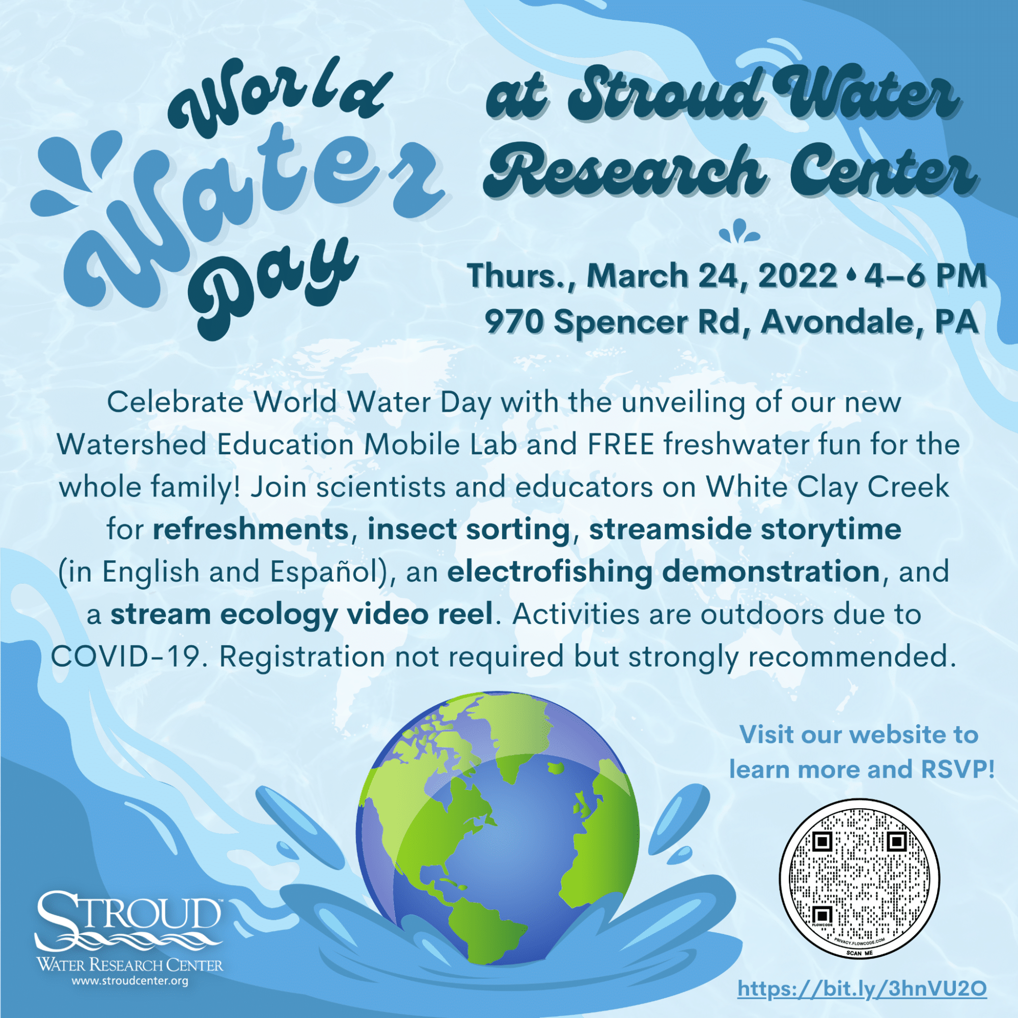 Celebrate World Water Day at Stroud Water Research Center
