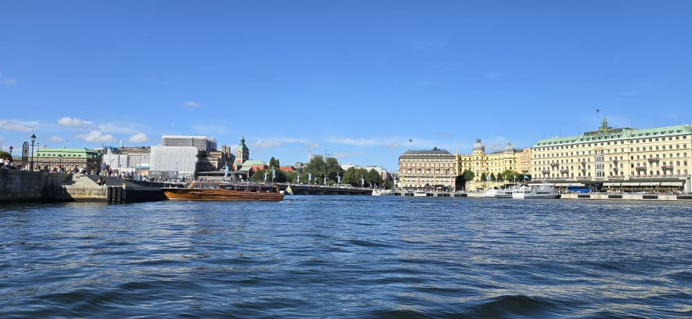 Stockholm Harbor.