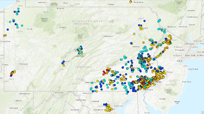 2025 Fall Salt Snapshot data map screenshot