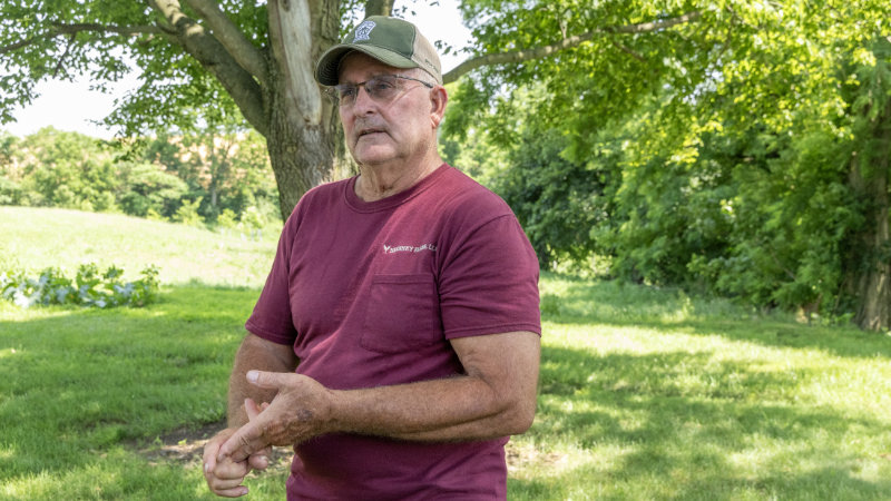 Jim Hershey by Jennifer Foster.