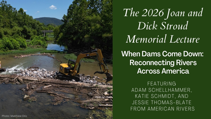 2026 Joan and Dick Stroud Memorial Lecture graphic.