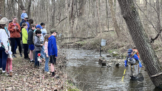 Stroud Fish Science Open House Draws Locals to Stroud Center for World Water Day