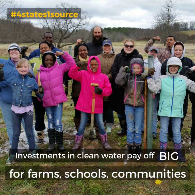 Investments in clean water pay off big for farms, schools, communities