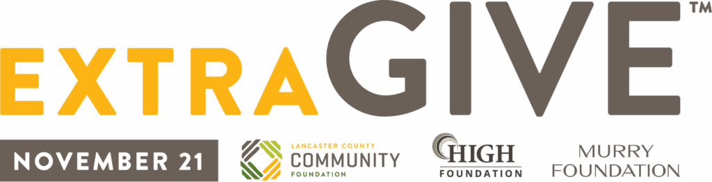 ExtraGive 2025 sponsor logos.