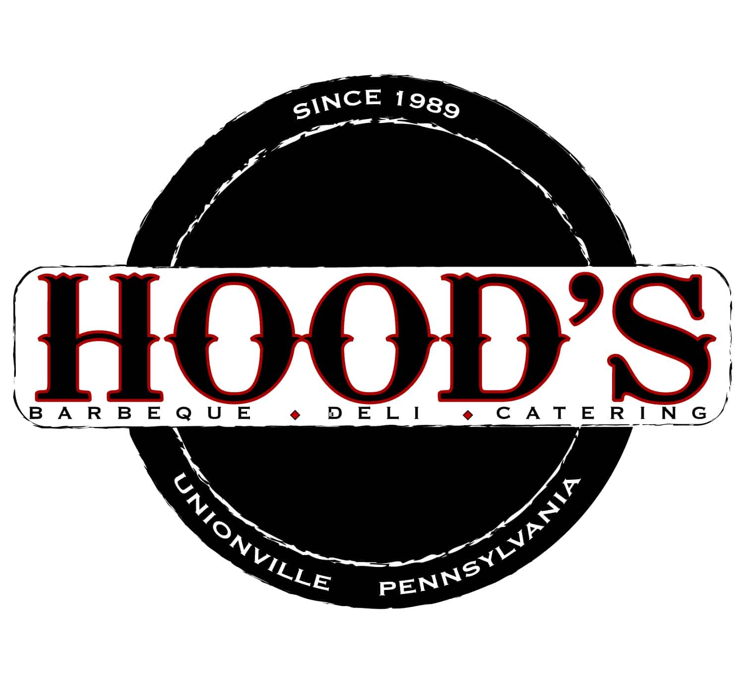 Hoods BBQ logo