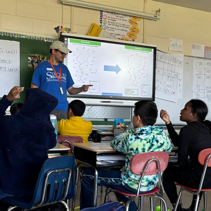 Steve Mohapp teaches in a Red Clay Consolidated School District classroom.