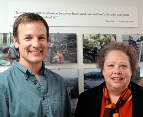 Anthony Aufdenkampe and Susan Gill.