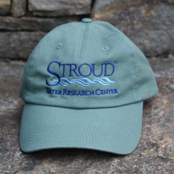 Front of Stroud Center ball cap.