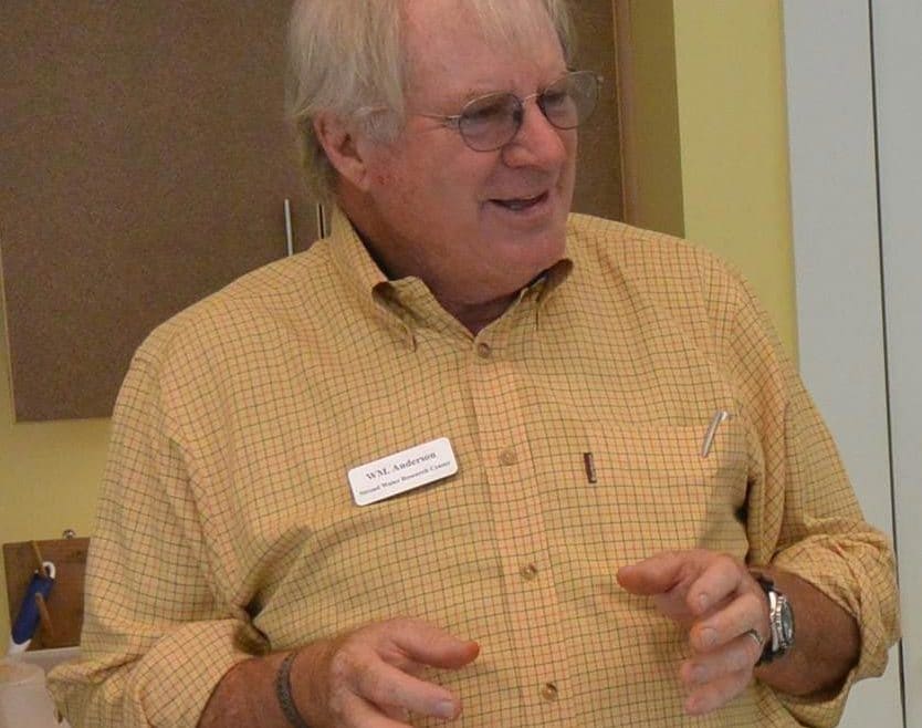 Bill Anderson teaching.