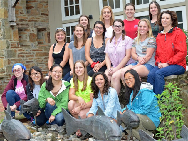 Group photo of 2015 research experience for undergraduates and teachers program.