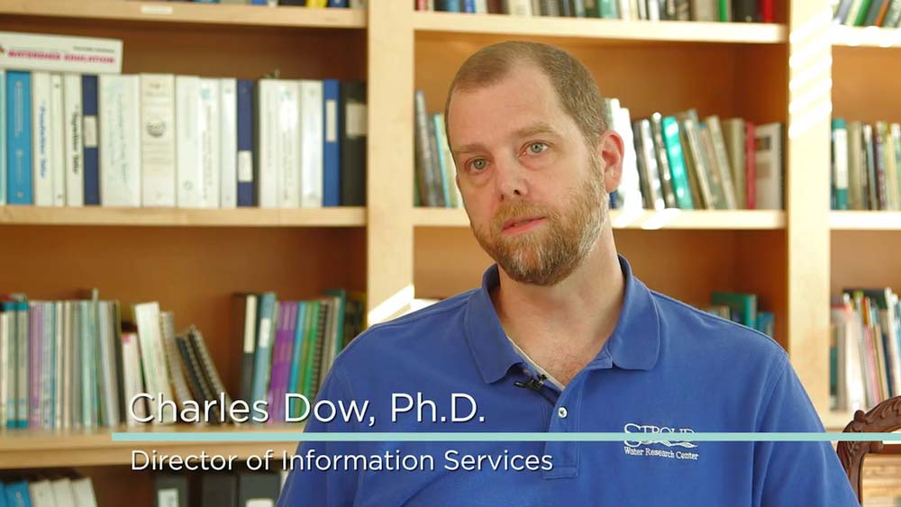 Charles Dow, Ph.D., talks about his work as Director of Information Services at Stroud Water Research Center