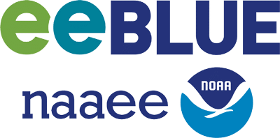 eeBLUE, NAAEE, and NOAA logos.