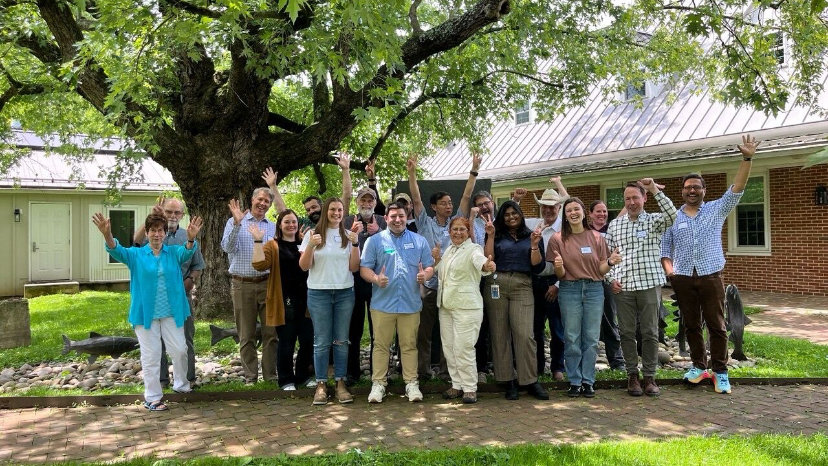 Scientist gather at Stroud Water Research Center for a workshop about ergothioneine in soils and crops.