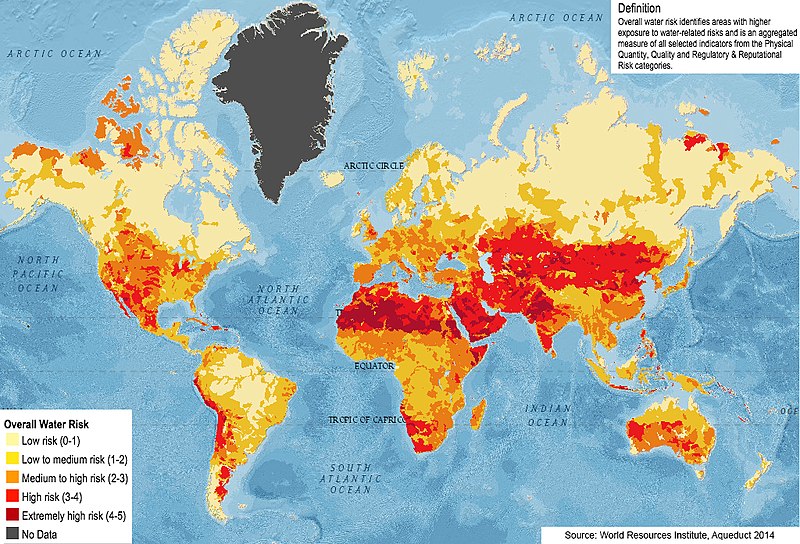 Visualizing the Global Population by Water Security Levels