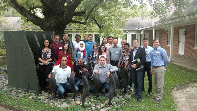 International Visitors Learn Water Resource Management