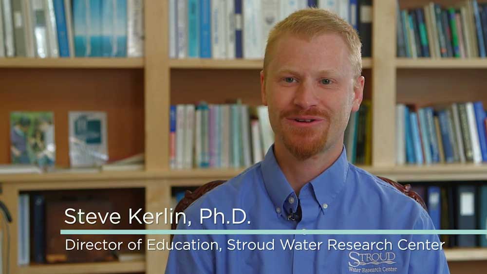Steve Kerlin, Ph.D., describes his work at Stroud Water Research Center
