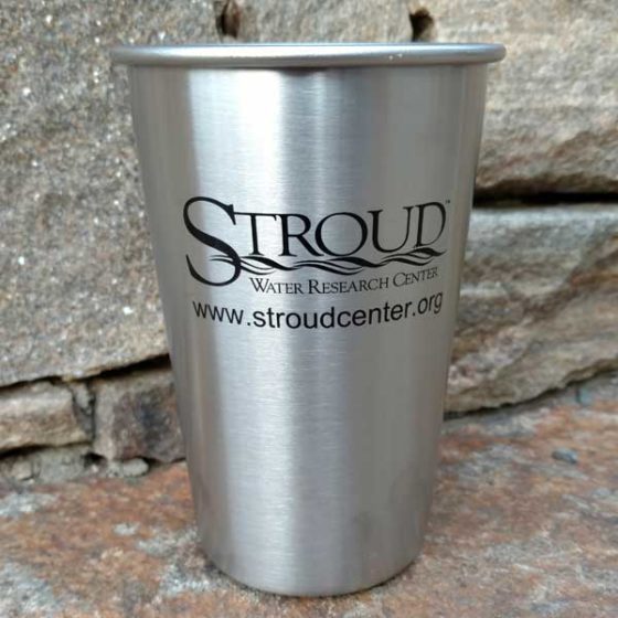 Stroud Center Klean Kanteen stainless steel pint cup.