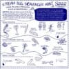 White Stream Bug Scavenger Hunt Bandana