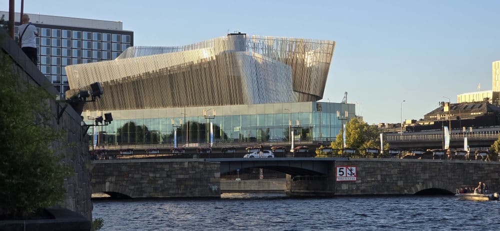 The Stockholm Waterfront Congress Center.