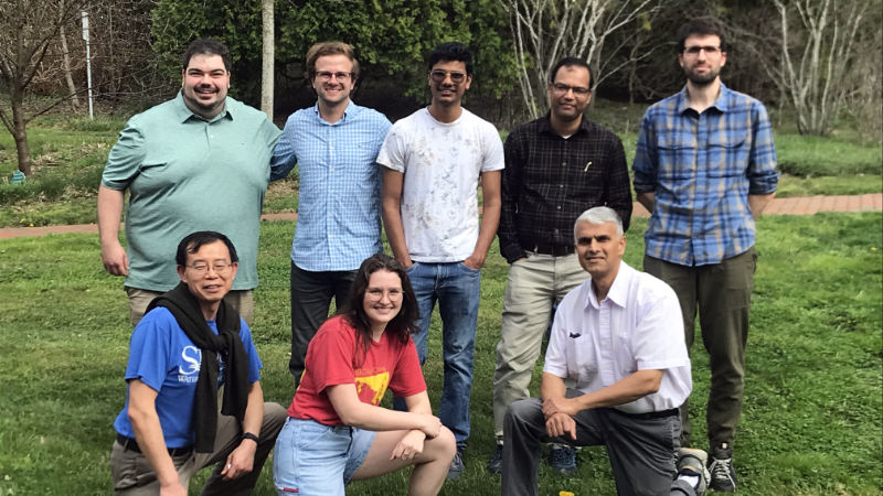 Group photo of scientists from Stroud Water Research Center and the University of Delaware working on floodplain restoration.