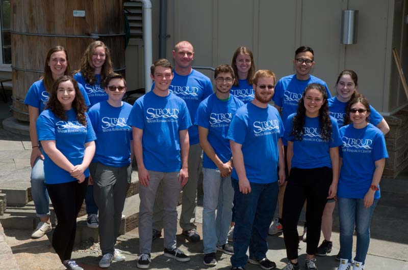 Photo of the Stroud Center's 2018 summer interns